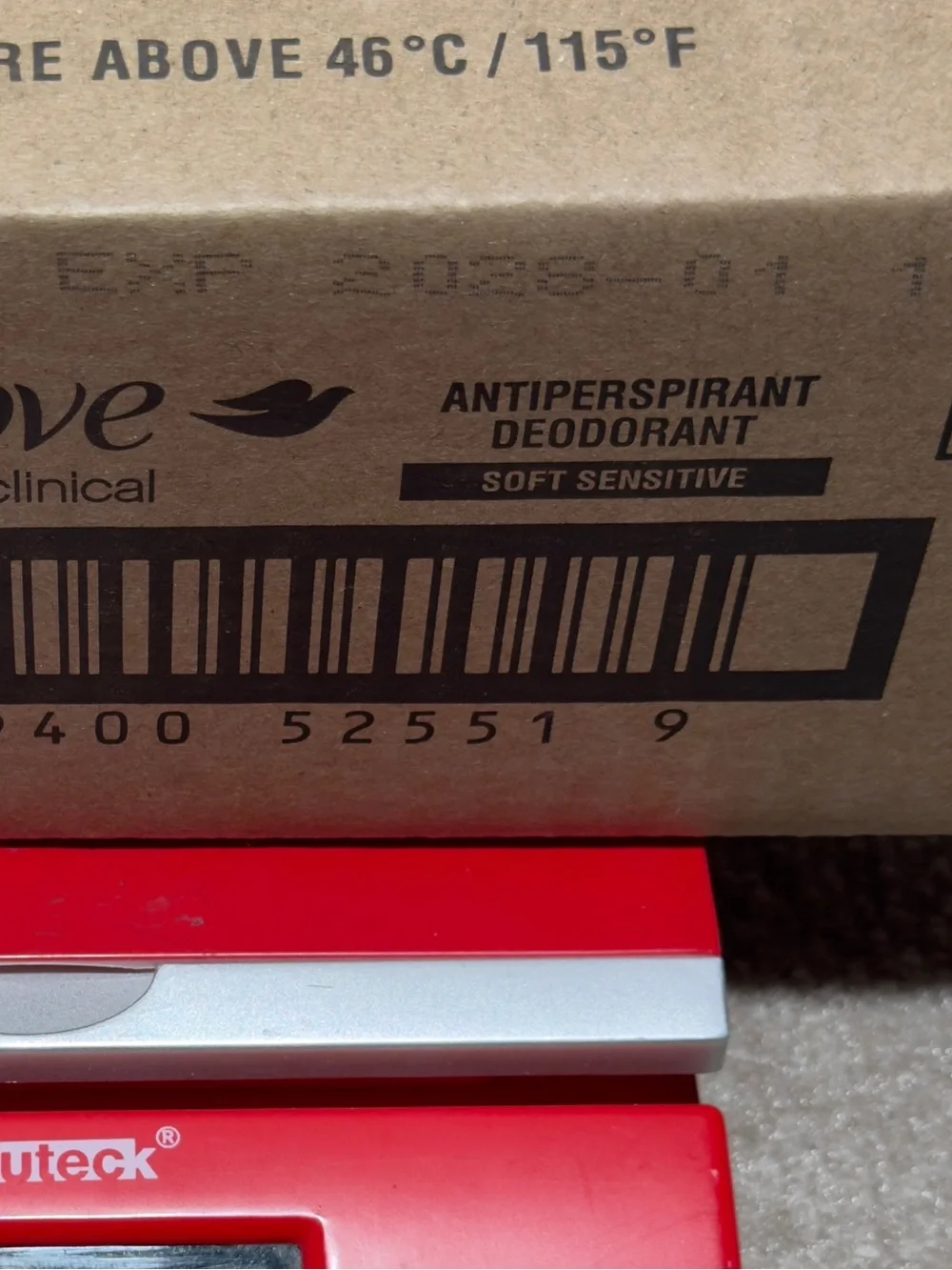 Dove Travel Size Deodorant.5 case of 36 clinical care sensitive camping vacation